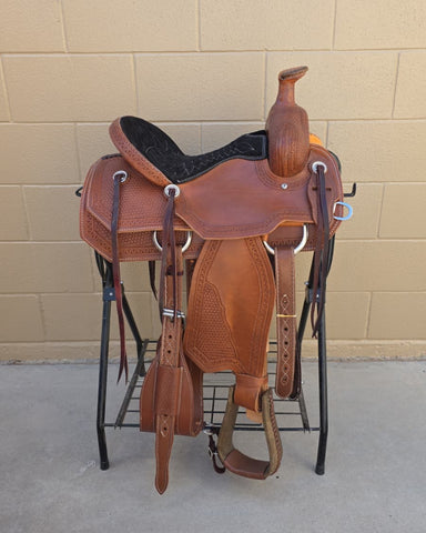 #2781 14.5" Corriente Association Ranch Saddle