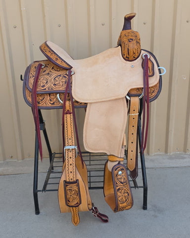#2786 16" Corriente Association Ranch Saddle