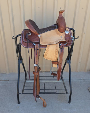 #2789 12" Corriente Youth Kids Roping Saddle