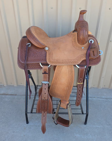 #2795 15.5" Corriente Ranch Cutting Saddle