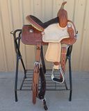#2799  12" Corriente Barrel Saddle