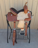 #2800  12.5" Corriente Barrel Saddle