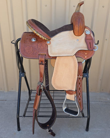 #2801  13" Corriente Barrel Saddle