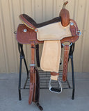 #2805 16" Corriente Barrel Saddle