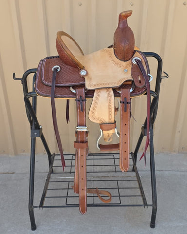 #2811 10" Corriente Youth Association Buckaroo Saddle