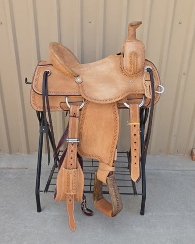 #2818 15" Corriente Association Ranch Saddle