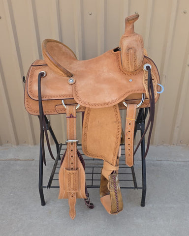 #2819 15.5" Corriente Association Ranch Saddle