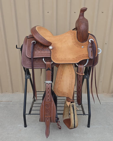 #2821 14" Corriente Ranch Cutting Saddle