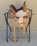 #2829 10" Corriente Youth Kids Barrel Saddle
