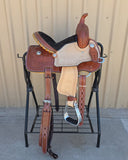 #2865  12" Corriente Barrel Saddle