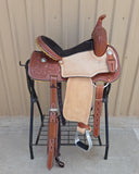 #2870  14.5" Corriente Barrel Saddle