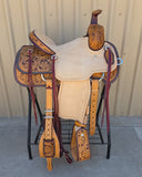 #2872 14.5" Corriente Association Ranch Saddle