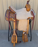 #2874 15.5" Corriente Association Ranch Saddle