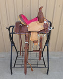 #2878 10" Corriente Youth Kids Barrel Saddle