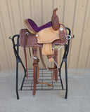 #2879 10" Corriente Youth Kids Barrel Saddle