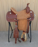 #2886 15" Corriente Team Roping Saddle