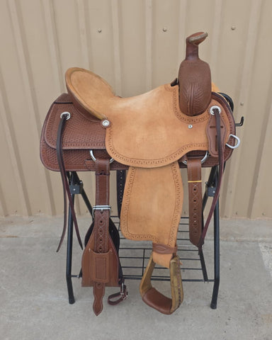 #2889 15.5" Corriente Association Ranch Saddle