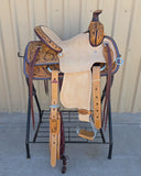 #2896 13" Corriente Youth Buckaroo Association Saddle