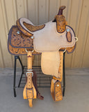 #2900 15.5" Corriente Team Roping Saddle