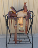 #2908 10" Corriente Youth Kids Roping Saddle