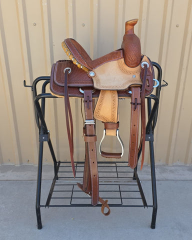 #2910 10" Corriente Youth Kids RopingSaddle