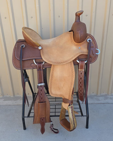 #2918 17" Corriente Association Ranch Saddle