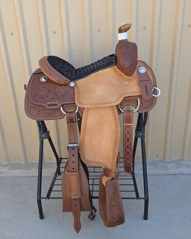 #2919 14.5" Corriente Calf Roping Saddle