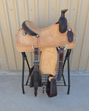 #2922 15" Corriente Team Roping Saddle