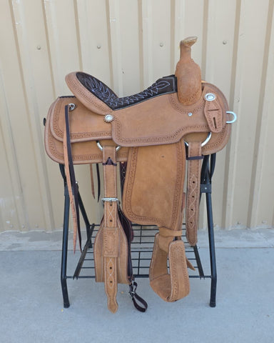 #2923 15" Corriente Roping Saddle