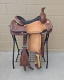 #2926 15" Corriente Team Roping Saddle