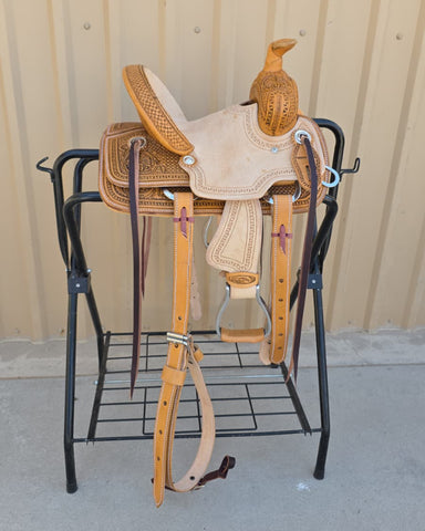 #2934 10" Corriente Youth Buckaroo Association Saddle