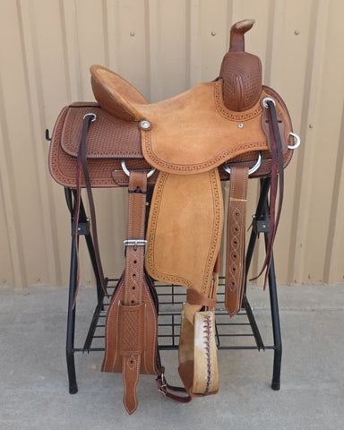 #2937 14.5" Corriente Association Ranch Saddle