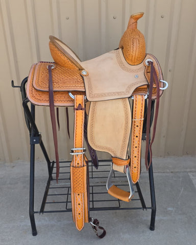 #2946 13" Corriente Youth Buckaroo Association Saddle