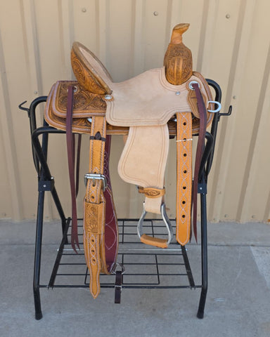 #2947 12" Corriente Youth Buckaroo Association Saddle