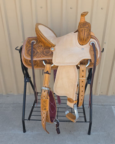 #2948 13" Corriente Youth Buckaroo Association Saddle