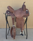 #2949 15" Corriente Strip Down HP3 Barrel Saddle