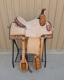 #2955 14.5" Corriente Team Roping Saddle