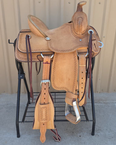 #2965 13" Corriente Youth Association Buckaroo Saddle