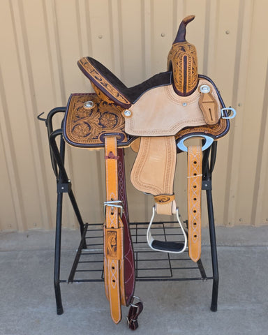 #2983 12" Corriente High Profile (HP3) Barrel Saddle
