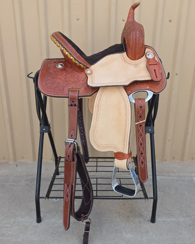 #2991 13" Corriente HP3 Barrel Saddle
