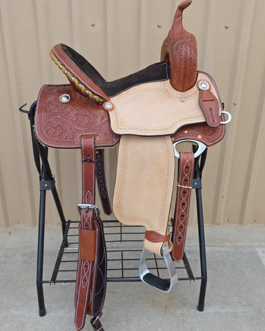 #2993 14" Corriente HP3 Barrel Saddle