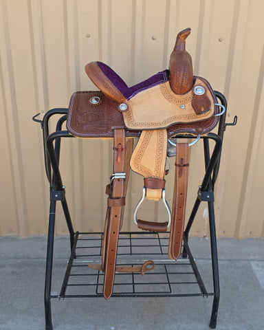 #3003 10" Corriente Youth Kids Barrel Saddle