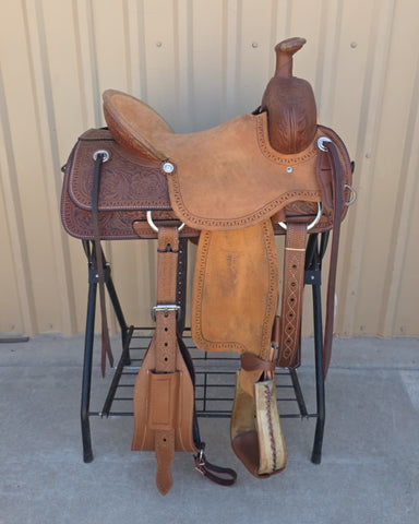 #3027 15" Corriente Association Ranch Saddle