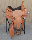 #3079 15"Corriente Team Roping Saddle