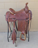 #3058 15.5" Corriente Team Roping Saddle