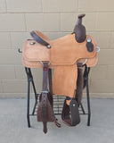 #3059 14.5" Corriente Team Roping Saddle