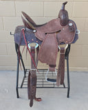 #3062 16" Corriente New Style Barrel Saddle