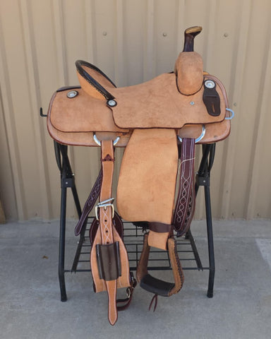 #3083 15" Corriente Roping Saddle