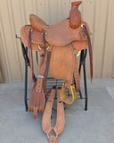 #3086 14" USED Corriente Association Ranch Saddle