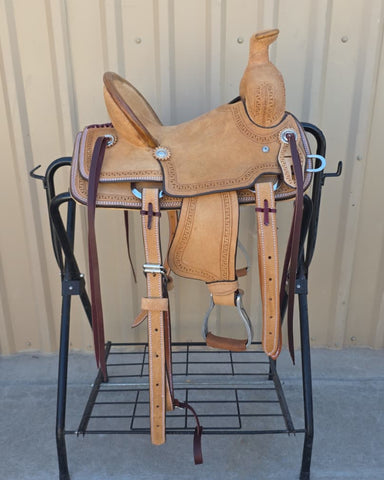 #3107 12"Corriente Youth Kids Buckaroo Association